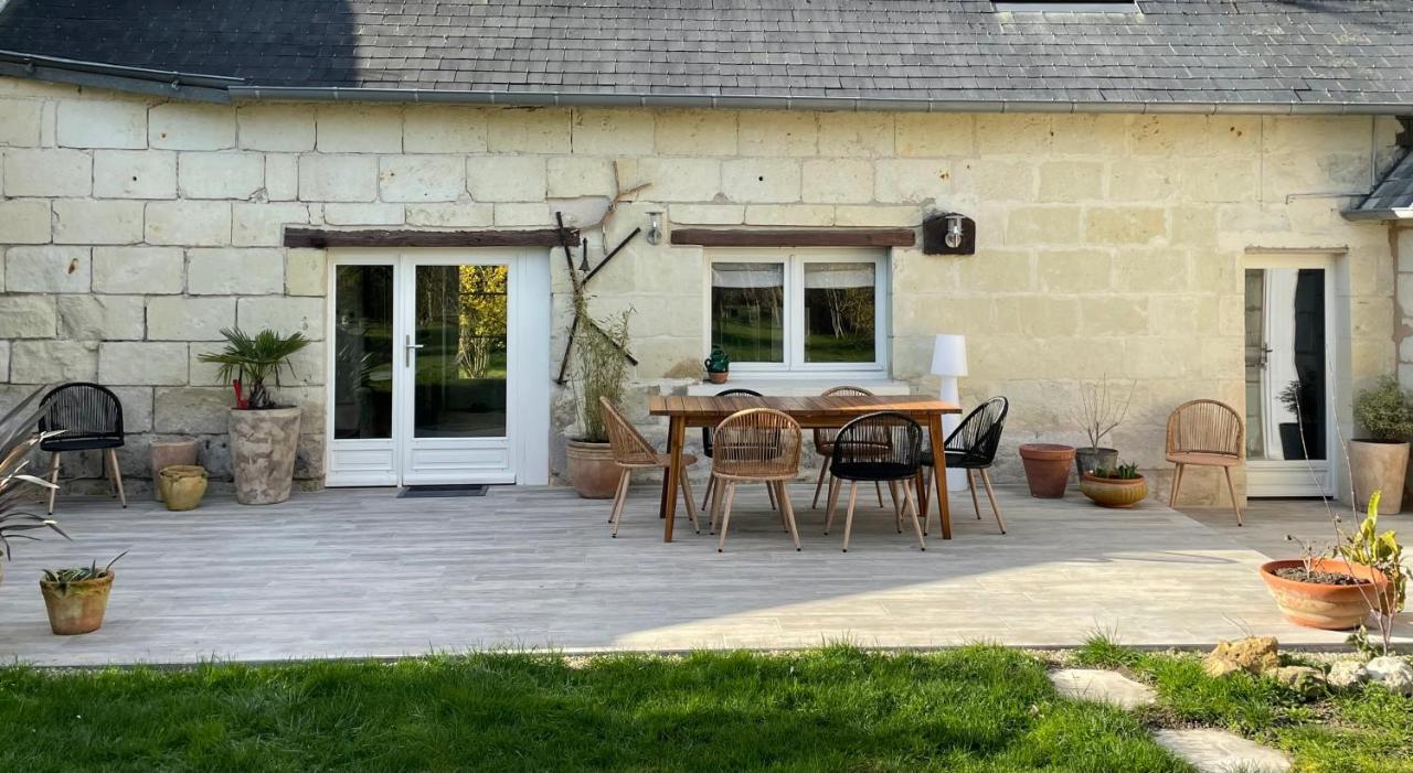 Chambres D Hotes Avec Piscine Et Spa La Foliere Saumur Villebernier Εξωτερικό φωτογραφία