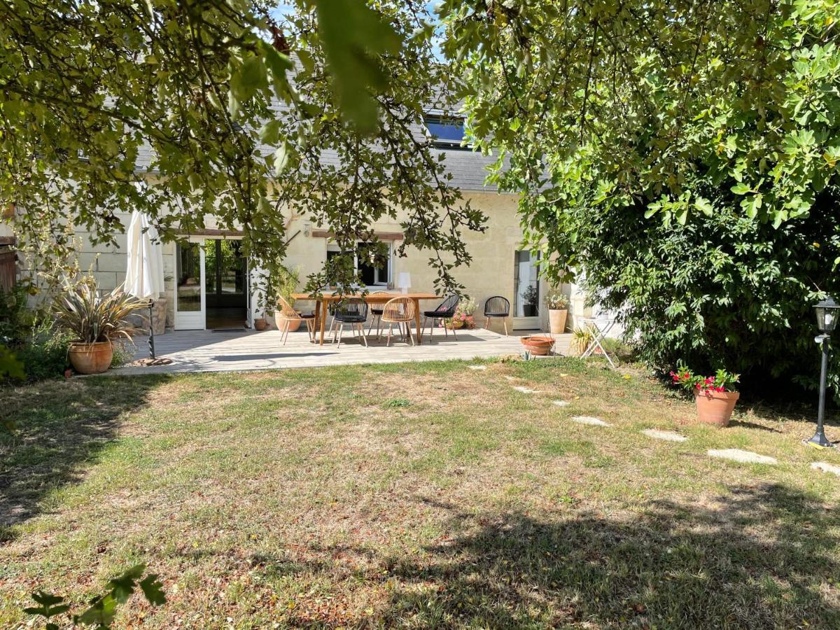 Chambres D Hotes Avec Piscine Et Spa La Foliere Saumur Villebernier Εξωτερικό φωτογραφία