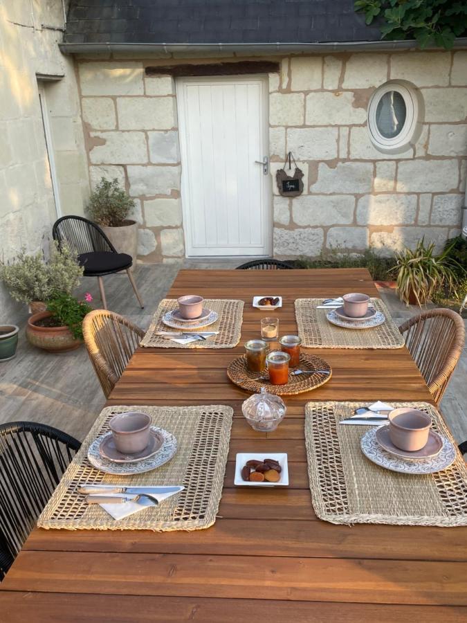 Chambres D Hotes Avec Piscine Et Spa La Foliere Saumur Villebernier Εξωτερικό φωτογραφία