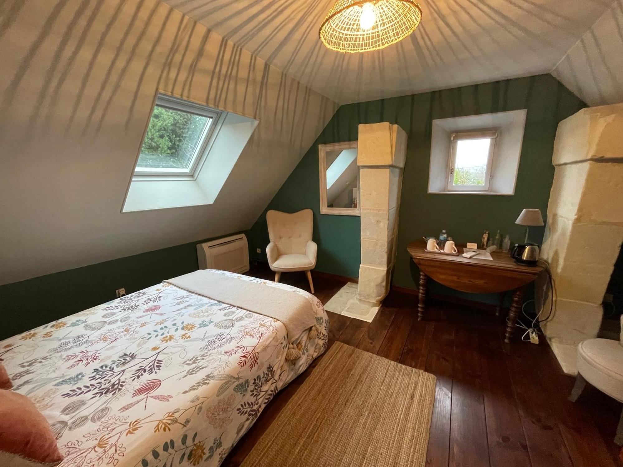 Chambres D Hotes Avec Piscine Et Spa La Foliere Saumur Villebernier Εξωτερικό φωτογραφία