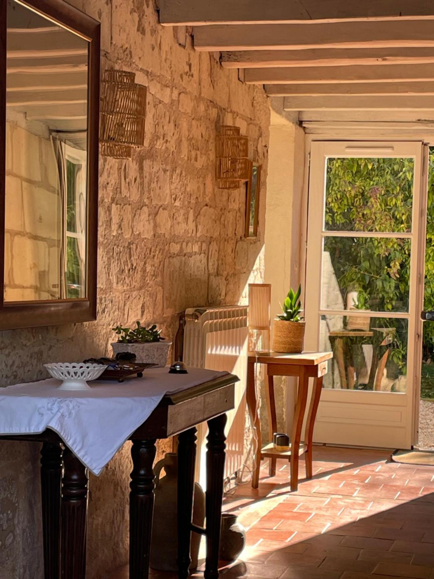 Chambres D Hotes Avec Piscine Et Spa La Foliere Saumur Villebernier Εξωτερικό φωτογραφία
