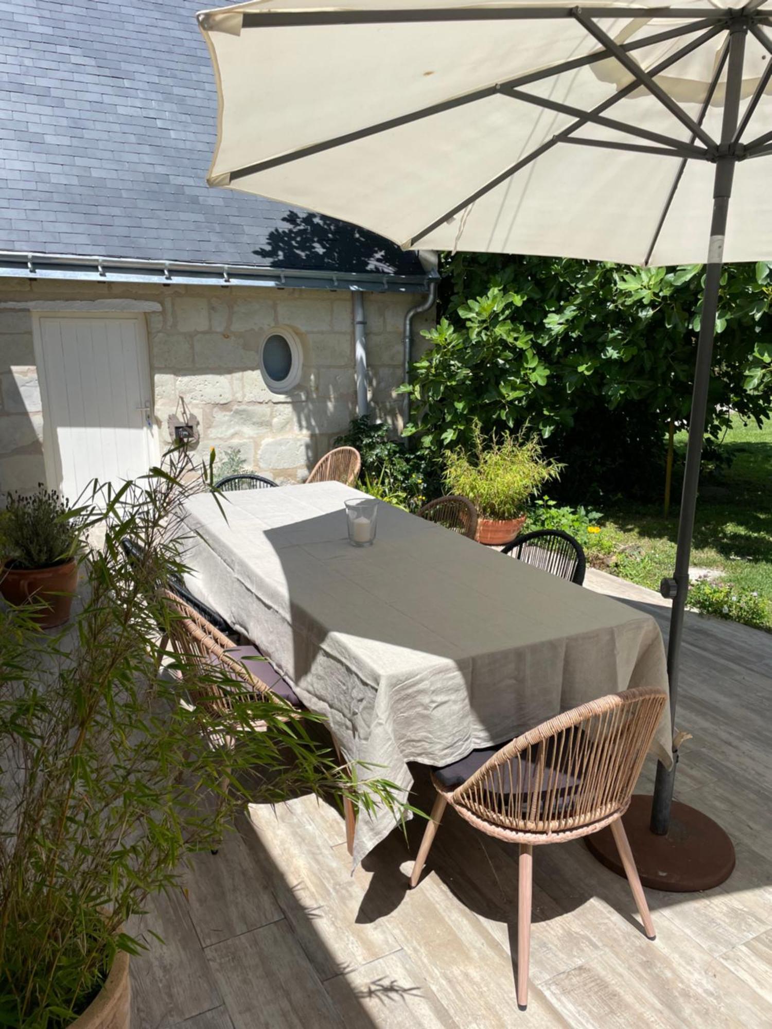 Chambres D Hotes Avec Piscine Et Spa La Foliere Saumur Villebernier Εξωτερικό φωτογραφία