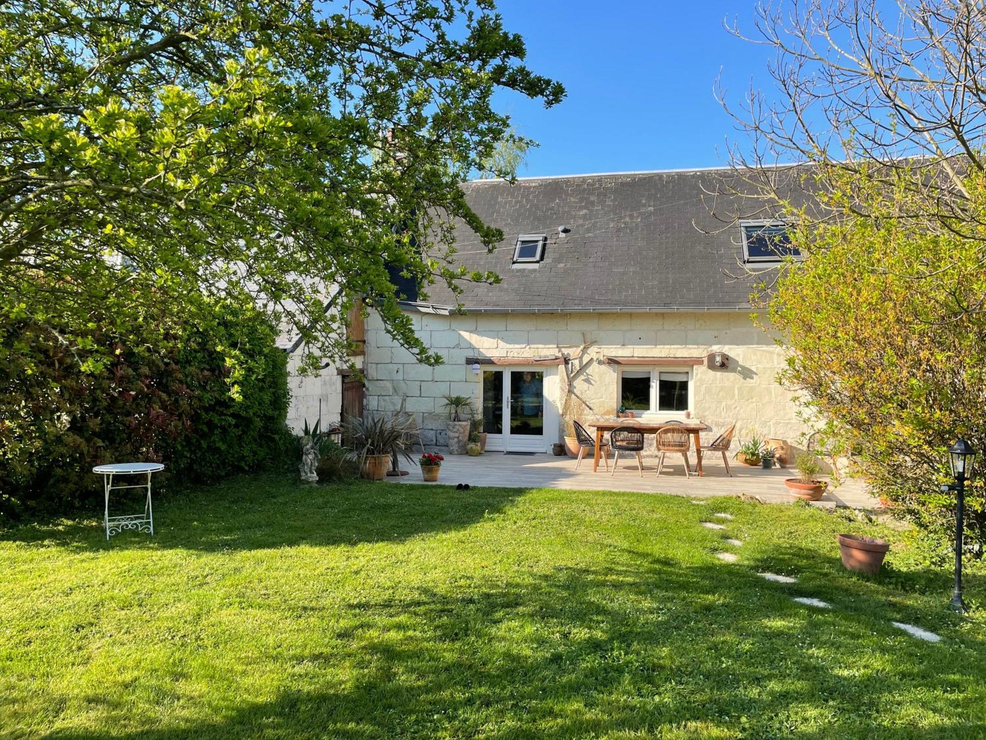 Chambres D Hotes Avec Piscine Et Spa La Foliere Saumur Villebernier Εξωτερικό φωτογραφία